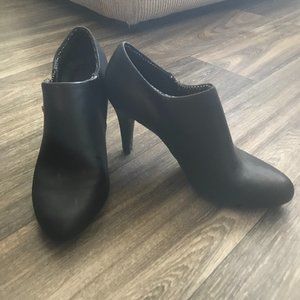 Black Heeled Ankle Booties